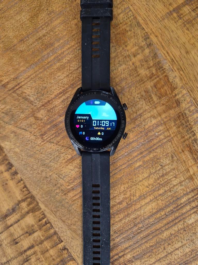 Nieuwe smartwatch, Zwart, Nieuw, Ophalen of Verzenden, Conditie