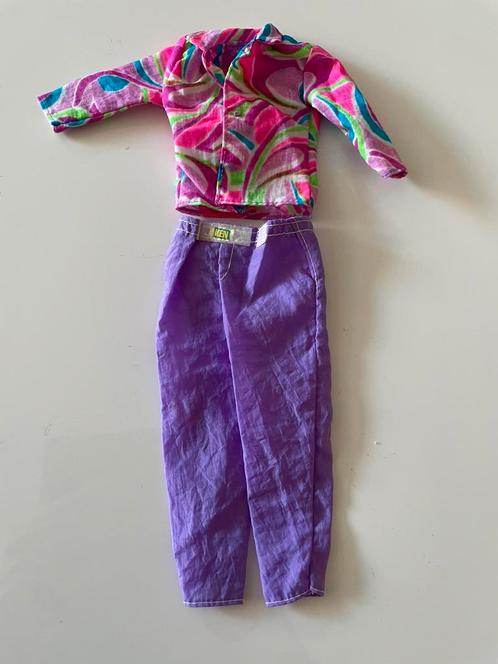 Ken mattel jaren 90 totally hair kleding, Verzamelen, Poppen, Gebruikt, Kleertjes, Ophalen of Verzenden