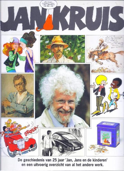Jan Kruis - De Geschiedenis van 25 Jaar "Jan, Jans en de Kin, Boeken, Kunst en Cultuur | Beeldend, Zo goed als nieuw, Schilder- en Tekenkunst