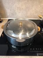 Z.G.A.N. Braadpan - 29cm, Huis en Inrichting, Keuken | Potten en Pannen, Inductieplaat, Zo goed als nieuw, Rvs, Ophalen