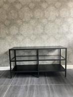 Ikea Vittsjo TV Meubel zwart metaal glasplaat, Ophalen, 50 tot 100 cm, Zo goed als nieuw, Minder dan 100 cm