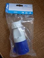 Cee contrastekker blauw 16a, Ophalen of Verzenden, Nieuw