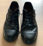 Zwarte herenschoenen - maat  46, Ophalen of Verzenden, Gedragen, Zwart, Veterschoenen