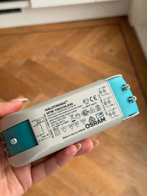 Osram Halotronic Transformator 50w/150w 12v/240v dimbaarip20, Hobby en Vrije tijd, Elektronica-componenten, Zo goed als nieuw