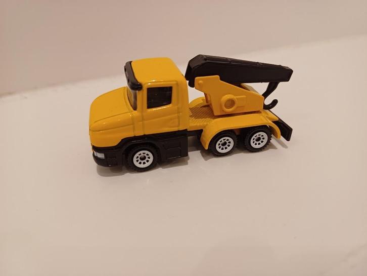 siku 1/87 vrachtwagen scania hijskraan, Hobby en Vrije tijd, Modelauto's | 1:87, Gebruikt, Bus of Vrachtwagen, SIKU, Ophalen of Verzenden