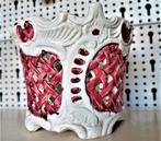 Italiaanse vintage bloempot (aardewerk/glazuur) genummerd, Antiek en Kunst, Ophalen of Verzenden