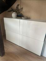 Witte Besta kastjes en lades, Ophalen, Kunststof, Gebruikt, 100 tot 150 cm