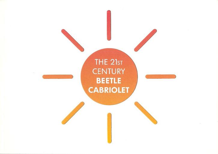 Volkswagen Beetle Cabriolet folders, Boeken, Auto's | Folders en Tijdschriften, Zo goed als nieuw, Volkswagen, Ophalen of Verzenden