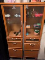 Twee kasten te koop 15,00, Ophalen, Gebruikt, 25 tot 50 cm, 50 tot 100 cm