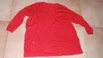 NIEUW Damestrui rood V hals viscose langmodel wijdvallend XL, Ophalen of Verzenden, Nieuw, Maat 46/48 (XL) of groter, Rood