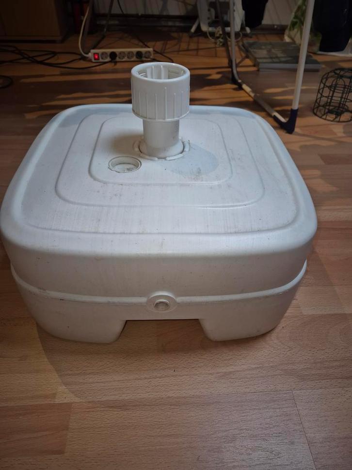 Parasolvoet met wielen -- vh, Tuin en Terras, Parasols, Gebruikt, Parasolvoet, Minder dan 1 meter, Ophalen
