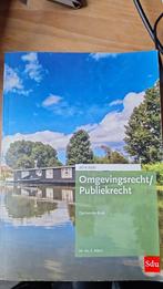 Omgevingsrecht / Publiekrecht (2019-2020) 9789012404860, Boeken, Studieboeken en Cursussen, Ophalen of Verzenden, Zo goed als nieuw