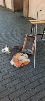 garnalennet treknet, Ophalen, Gebruikt, Net of Fuik