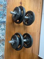 Ijzeren dumbbell set 40kg totaal gewicht, Ophalen, Zo goed als nieuw, Dumbbell