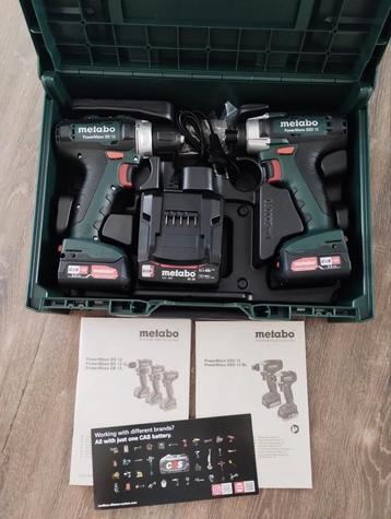 Metabo PowerMaxx BS 12 & SSD 12 Combo Set 2.7.1 12V beschikbaar voor biedingen