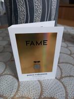Proefje  Fame van Paco Rabanne, Sieraden, Tassen en Uiterlijk, Uiterlijk | Parfum, Ophalen of Verzenden, Nieuw