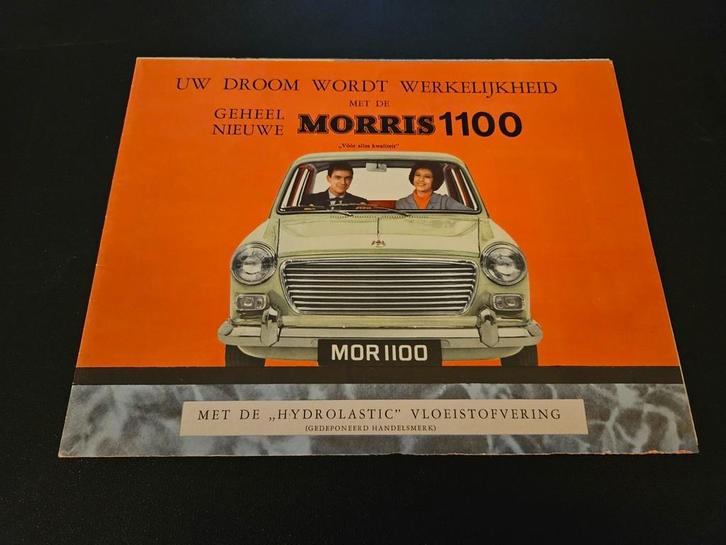Brochure Morris 1100 1964, Boeken, Auto's | Folders en Tijdschriften, Zo goed als nieuw, Overige merken, Ophalen of Verzenden