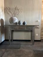 Sidetable Vergrijsd Oud Hout, Ophalen