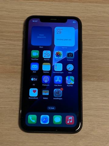 Iphone 11 - Zwart - Nieuwe batterij - 64gb beschikbaar voor biedingen