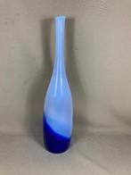 2 kleuren Leerdam Floris Meydam flesvaas 45 cm, Antiek en Kunst, Ophalen of Verzenden