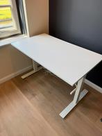 Bureau 120 x 70, hoogte verstelbaar, geen sta-bureau, Huis en Inrichting, Ophalen, In hoogte verstelbaar, Gebruikt, Bureau