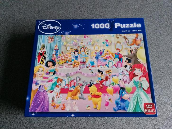 Disney puzzel, Hobby en Vrije tijd, Denksport en Puzzels, Zo goed als nieuw, Legpuzzel, 500 t/m 1500 stukjes, Ophalen of Verzenden