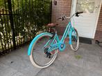 Turquoise meisjesfiets, bijna nieuw, Fietsen en Brommers, Ophalen, Gebruikt, 24 inch
