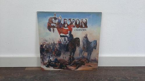 Saxon - Crusader LP / Vinyl Plaat, Heavy Metal, Cd's en Dvd's, Vinyl | Hardrock en Metal, Gebruikt, Ophalen of Verzenden