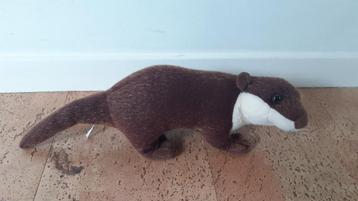 Knuffel otter in zeer nette staat circa 33 cm lang beschikbaar voor biedingen