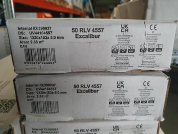 13,4 m2 Nieuwe Click PVC COREtec 50RLV4557. Excalibur. beschikbaar voor biedingen