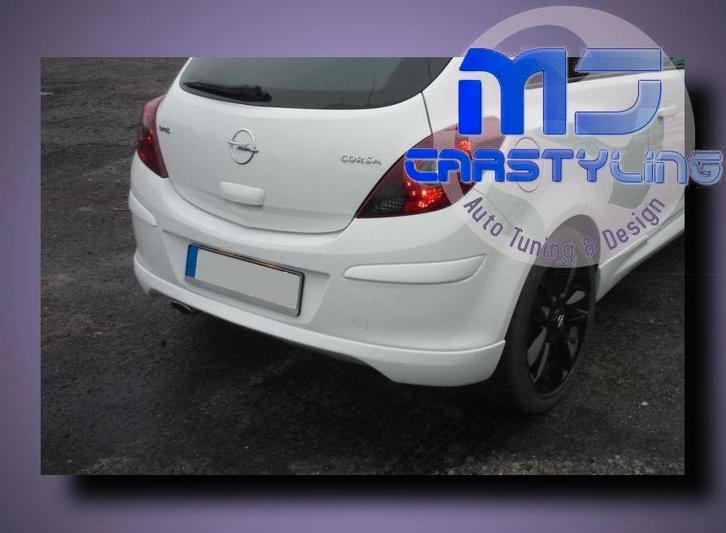 Opel Corsa D - Achterbumper spoiler [OPC Line], Auto diversen, Tuning en Styling, Ophalen of Verzenden