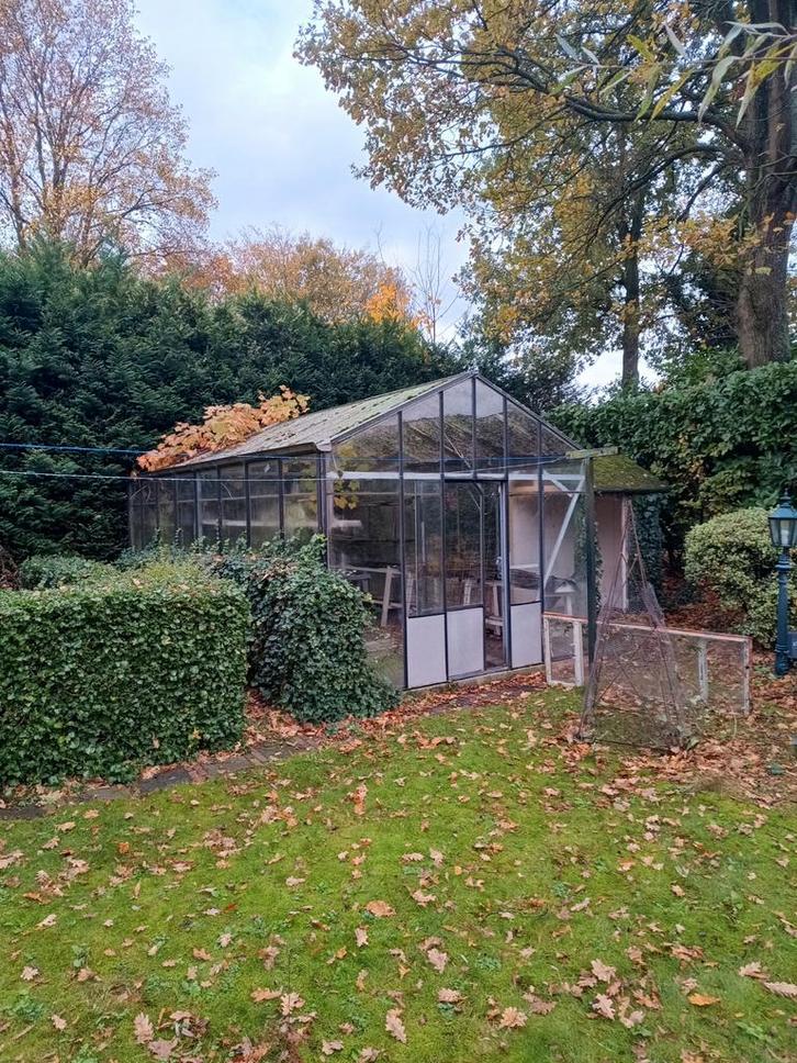 Hobbykas te koop, Tuin en Terras, Kassen, Gebruikt, Kweekkas, Aluminium, Glas, Ophalen