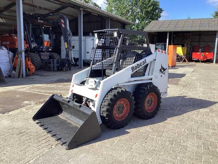 Bobcat 731 Schranklader, Zakelijke goederen, Machines en Bouw | Kranen en Graafmachines, Wiellader of Shovel