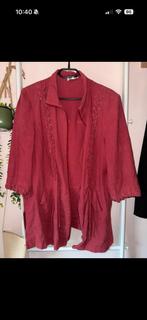 Edgar Vos Design Jasje met Vlechtwerk, Kleding | Dames, Zo goed als nieuw, Jasje, Rood, Ophalen