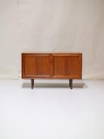 Dressoir teak Deens vintage tv-meubel 1960s, Huis en Inrichting, Kasten | Dressoirs, Ophalen, Met deur(en), 100 tot 150 cm, -