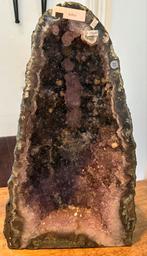 Prachtige galaxy Amethist Geode 6 kg, Ophalen of Verzenden, Mineraal
