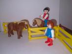 Playmobil 3579 Kinderen met pony's - Vintage, Complete set, Gebruikt, Ophalen of Verzenden