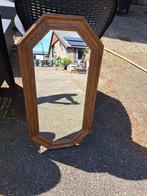 spiegel met eikenhouten lijst, Ophalen, Minder dan 50 cm, Zo goed als nieuw, Minder dan 100 cm