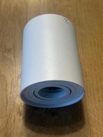 Plafondspot Wit Rond Koker model Gu10, Huis en Inrichting, Metaal of Aluminium, Ophalen of Verzenden, Zo goed als nieuw, Led