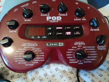 te koop gitaar effect POD Line 6 beschikbaar voor biedingen