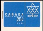 CANADA 1967 25c. blue Postzegelboekje, Stanley Gibbons:SB-60, Verzenden, Postfris, Noord-Amerika