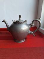 Antieke Tinnen Theepot, Antiek en Kunst, Ophalen of Verzenden
