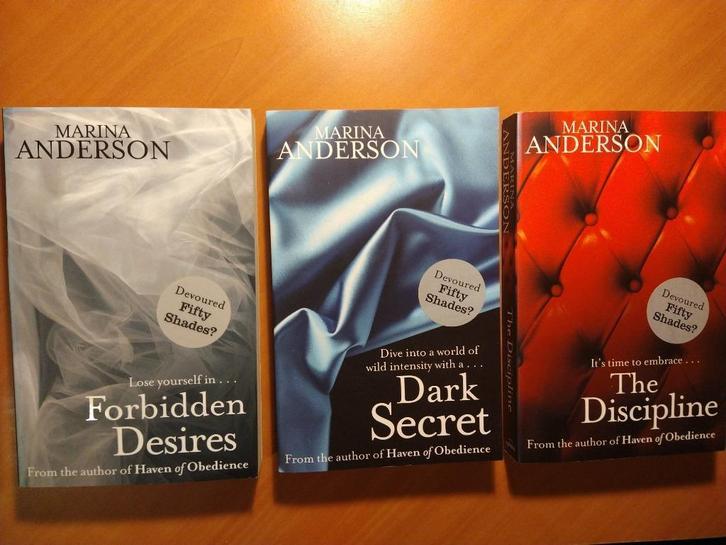 Anderson. Dark Secret + The Discipline + Forbidden Desires, Boeken, Romans, Zo goed als nieuw, Ophalen of Verzenden