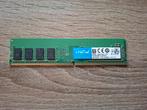 Crucial 4GB DDR4 2133 UDIMM Geheugenmodule, Computers en Software, RAM geheugen, Gebruikt, DDR4, Ophalen of Verzenden, Desktop