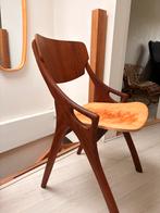 Arne Hovmand-Olsen Teak Stoel 2 stuks Mogens Kold '50, Huis en Inrichting, Stoelen, Gebruikt, Bruin, Ophalen of Verzenden, Eén