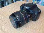 Canon EOS 550D + 17-85mm IS USM, Ophalen of Verzenden, Zo goed als nieuw, Canon, Geen optische zoom