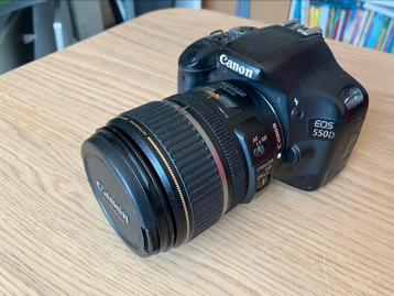 Canon EOS 550D + 17-85mm IS USM beschikbaar voor biedingen