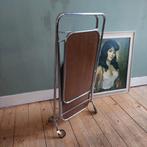 Lucky Vintage Inklapbare Trolley / Serveerwagen, Ophalen of Verzenden, Huis en Inrichting