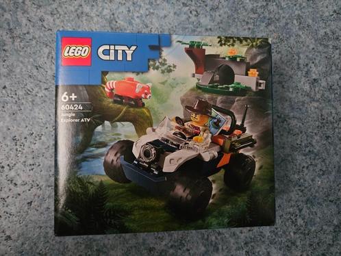 Lego City 60424 Jungle Explorer ATV NIEUW, Kinderen en Baby's, Speelgoed | Duplo en Lego, Nieuw, Lego, Complete set, Verzenden