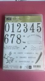 Stampin’up: Number of Years, Hobby en Vrije tijd, Stempelen, Ophalen of Verzenden, Zo goed als nieuw